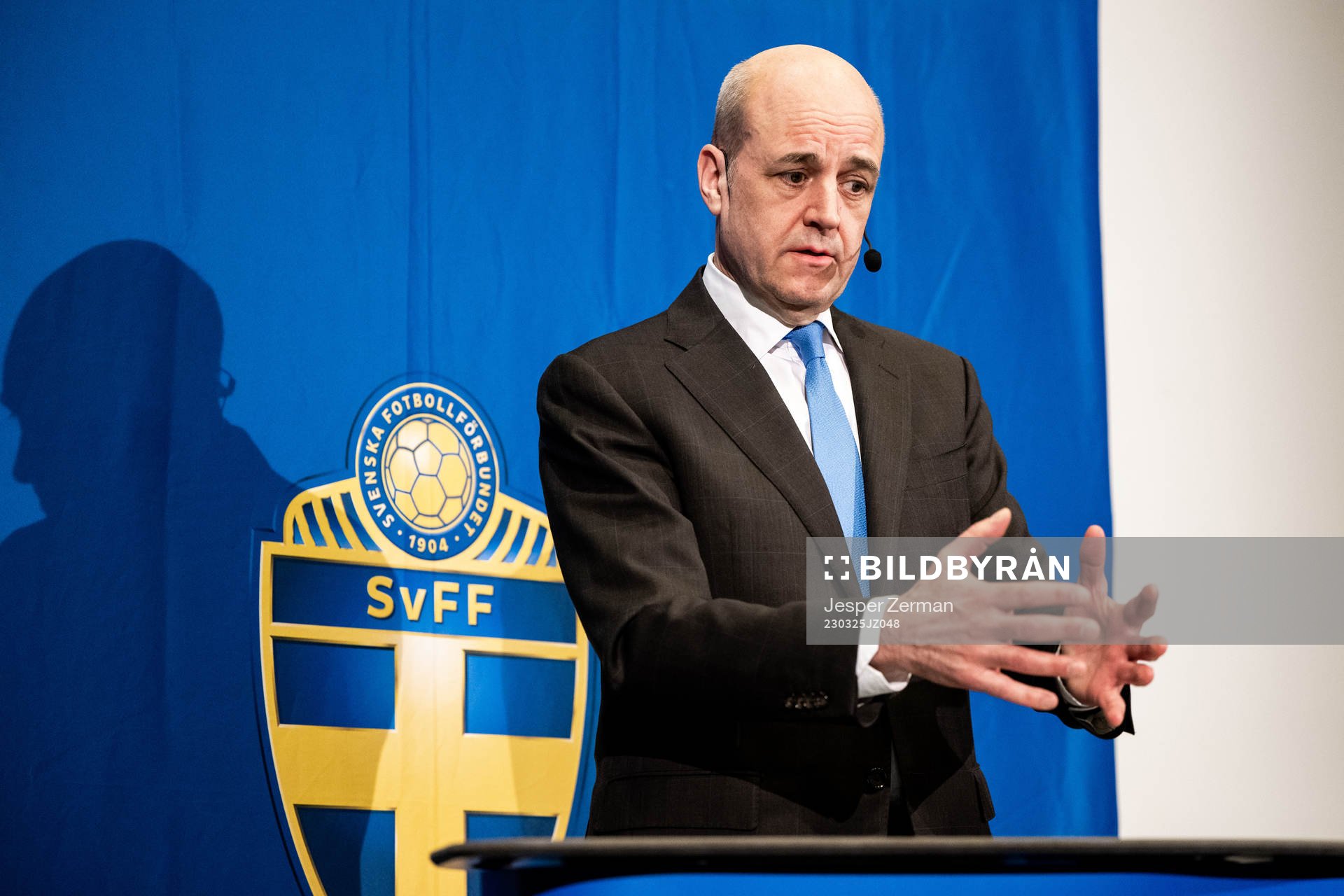s ordförande Fredrik Reinfeldt
