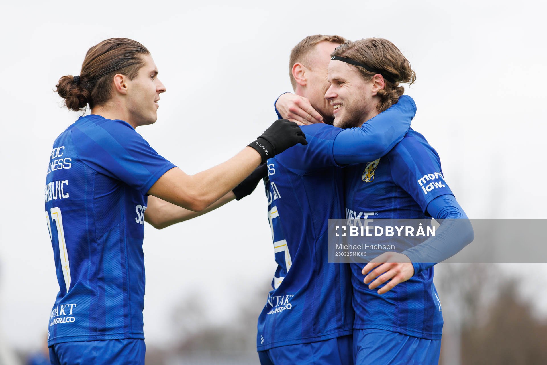 IFK Göteborgs Eman Markovic, Sebastian Ohlsson och Gustaf