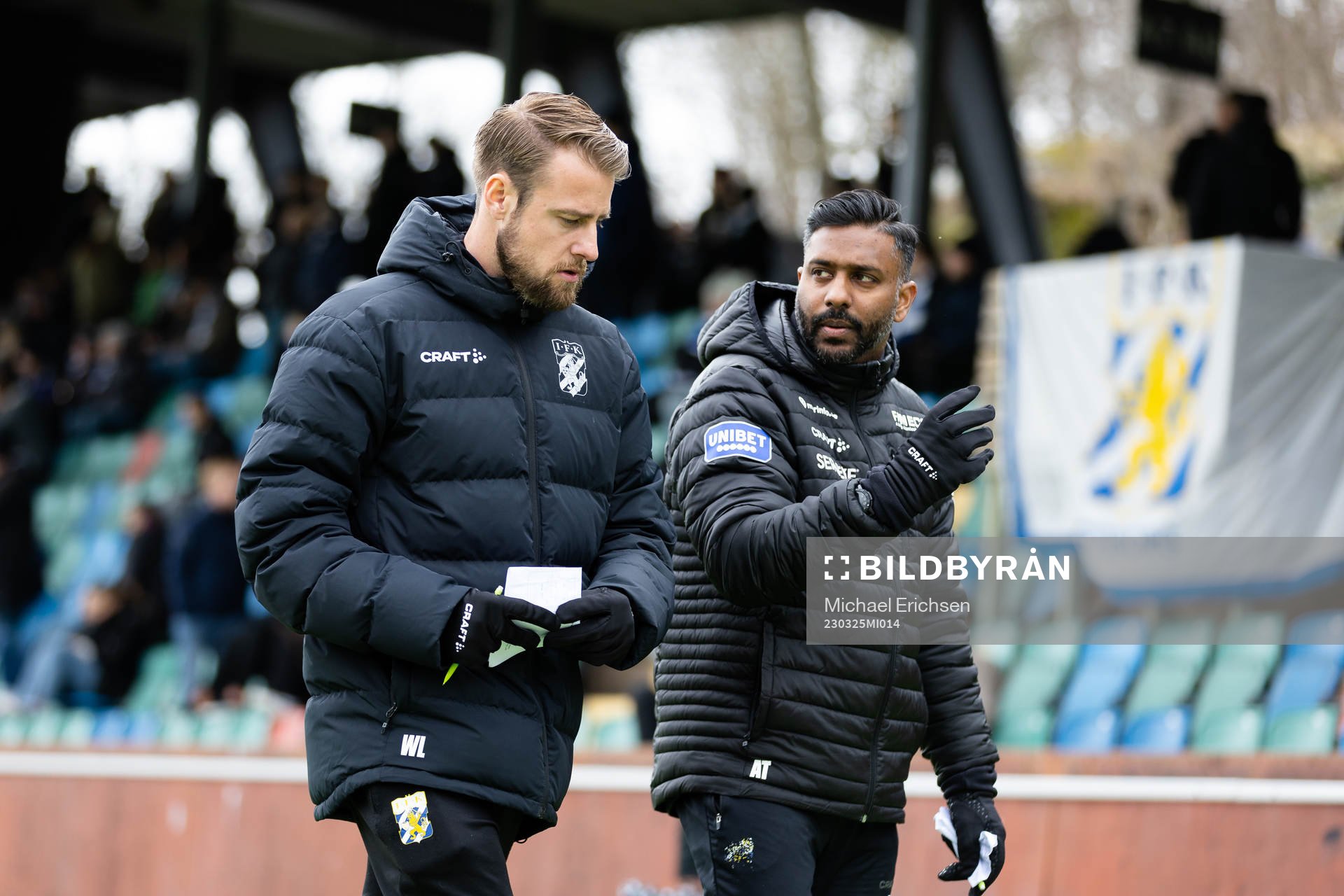IFK Göteborgs tränare William Lundin och tränare