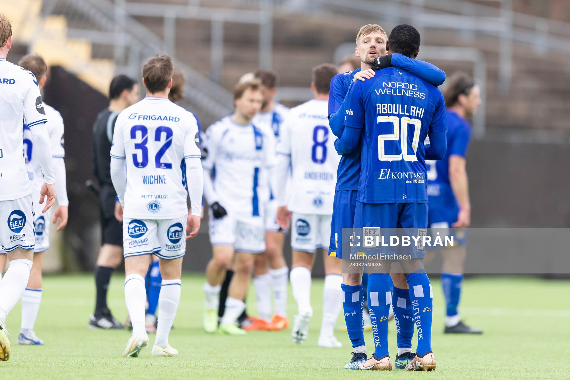 IFK Göteborgs Sebastian Eriksson och Suleiman Abdullahi