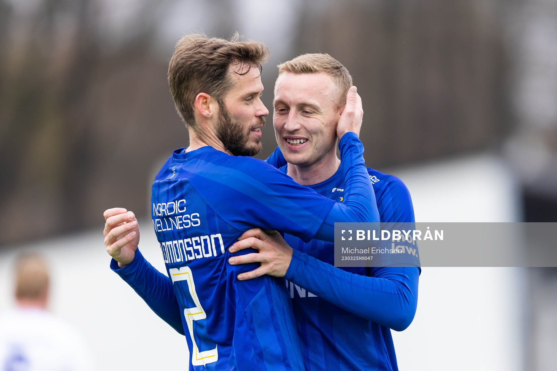 IFK Göteborgs Emil Salomonsson och Sebastian Ohlsson jublar