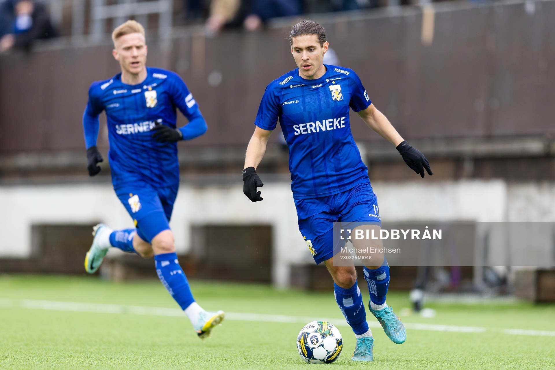IFK Göteborgs Oscar Wendt och Eman Markovic