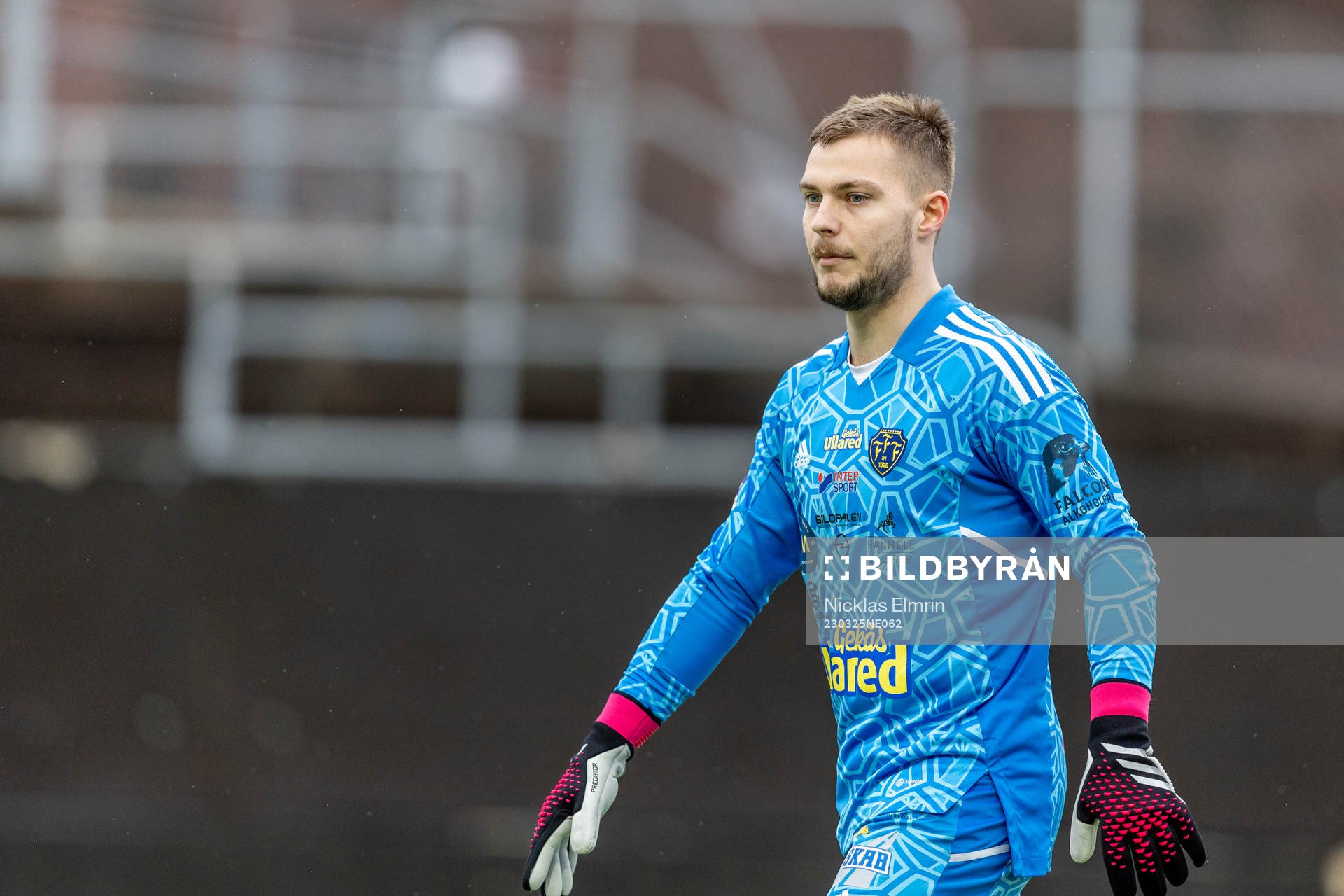 Falkenbergs målvakt Anton Andersson