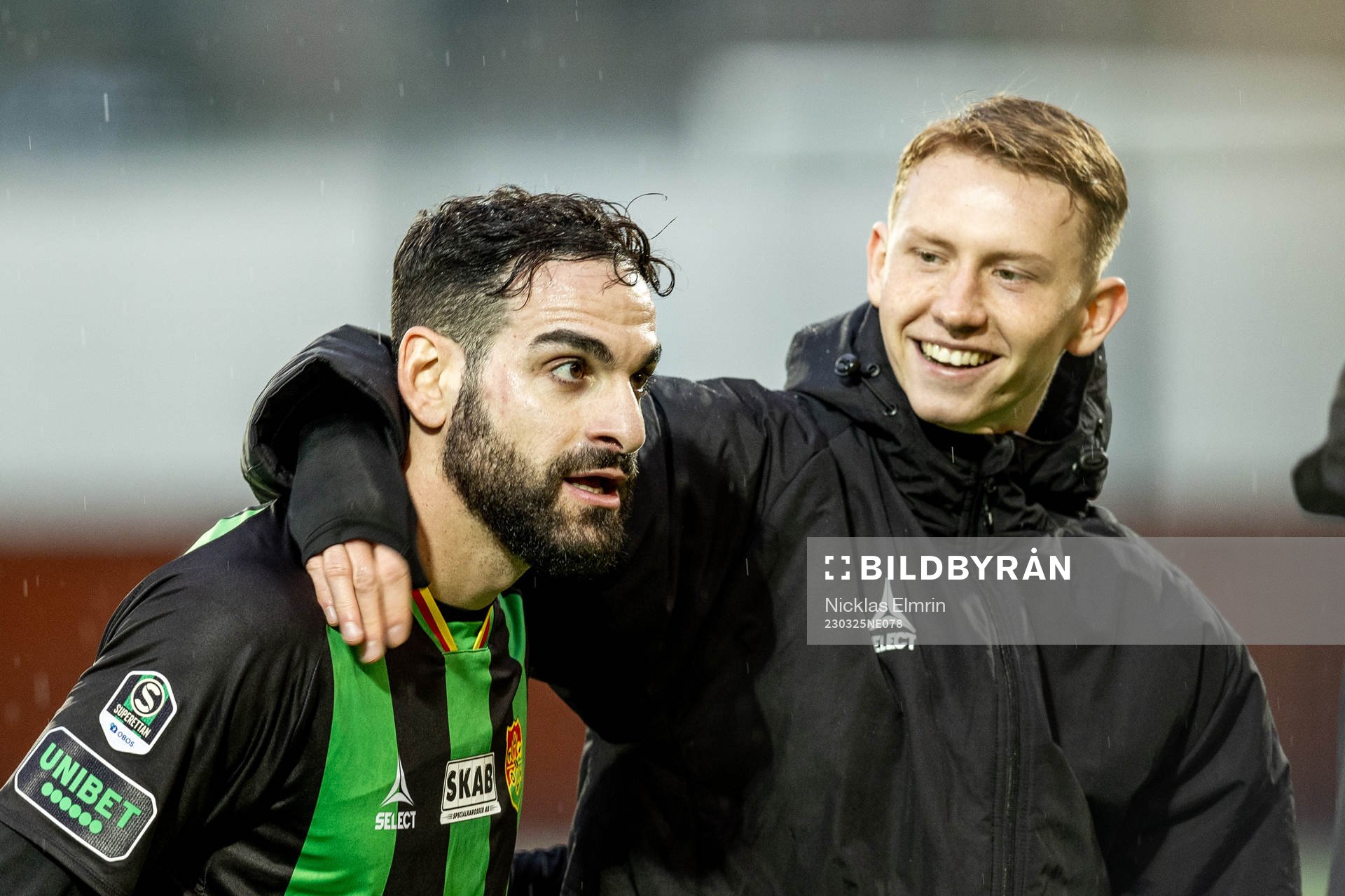 GAIS matchhjälte Mervan Celik jublar