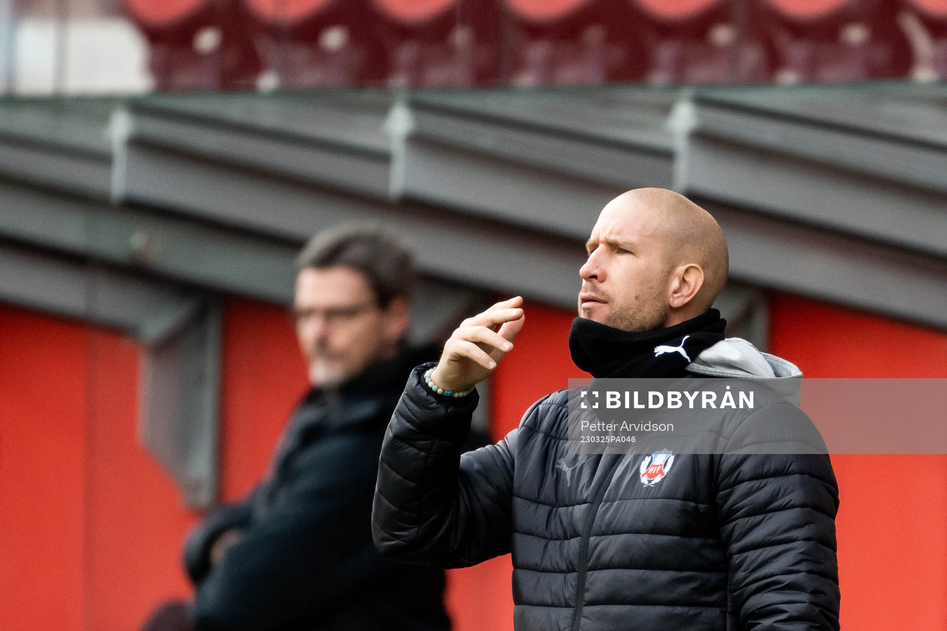 Helsingborgs tränare Mattias Lindström