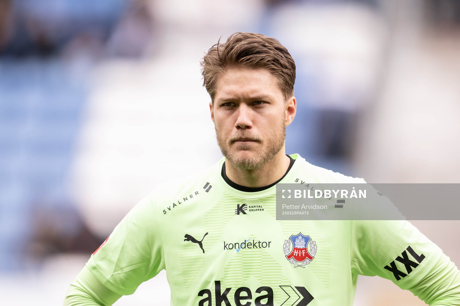 Helsingborgs målvakt Kalle Joelsson