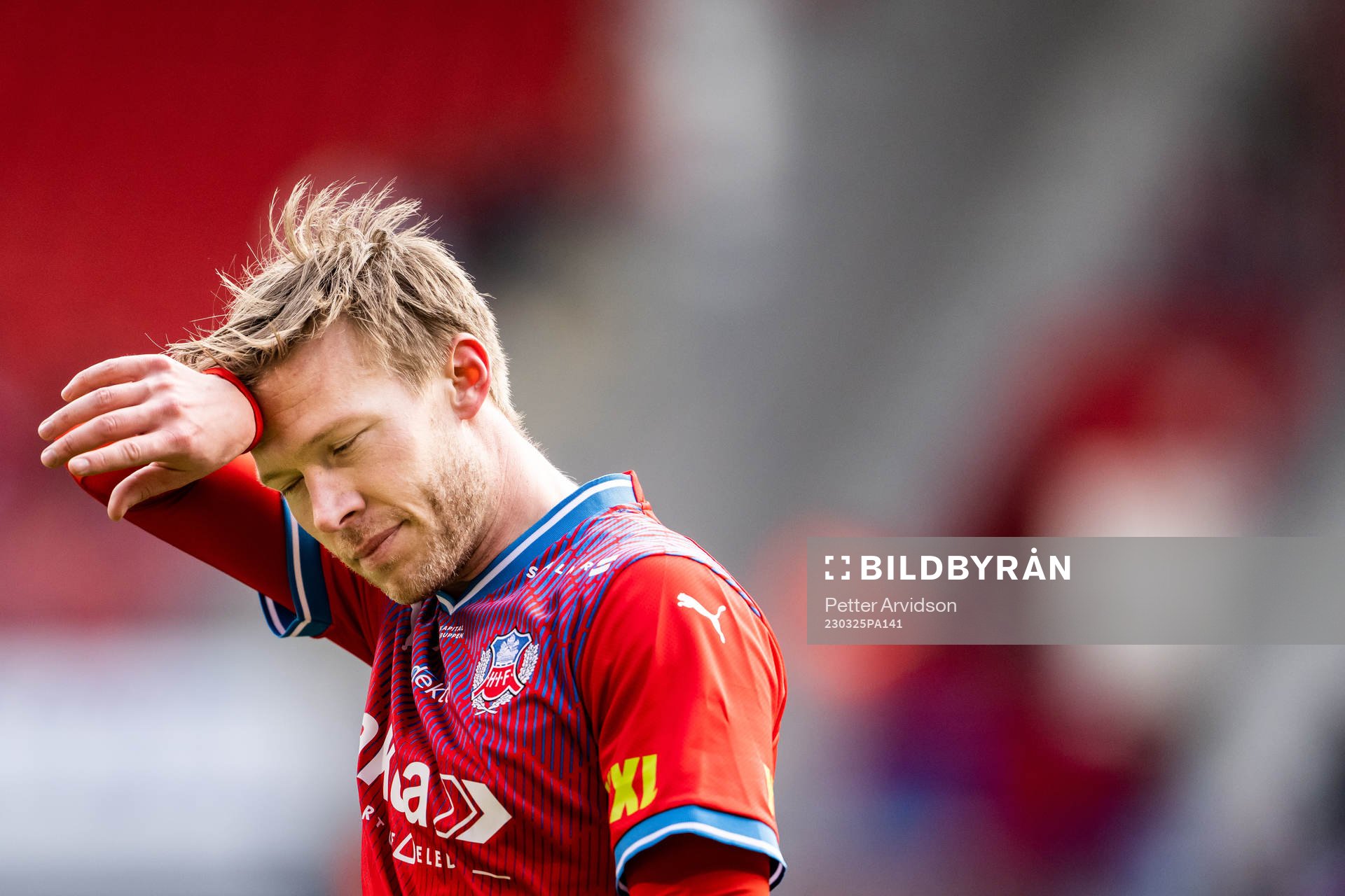 Helsingborgs Andreas Landgren deppar
