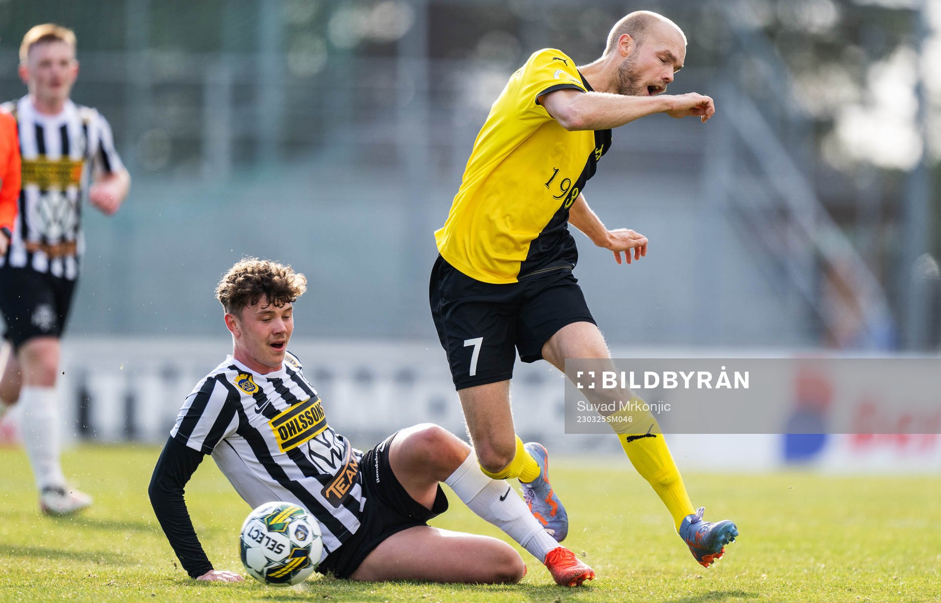 Landskronas Max Nilsson och Mjällbys Viktor Gustafson