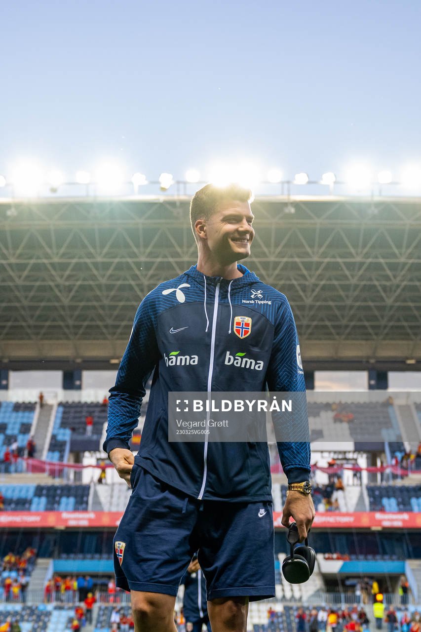 Alexander Sørloth of Norway