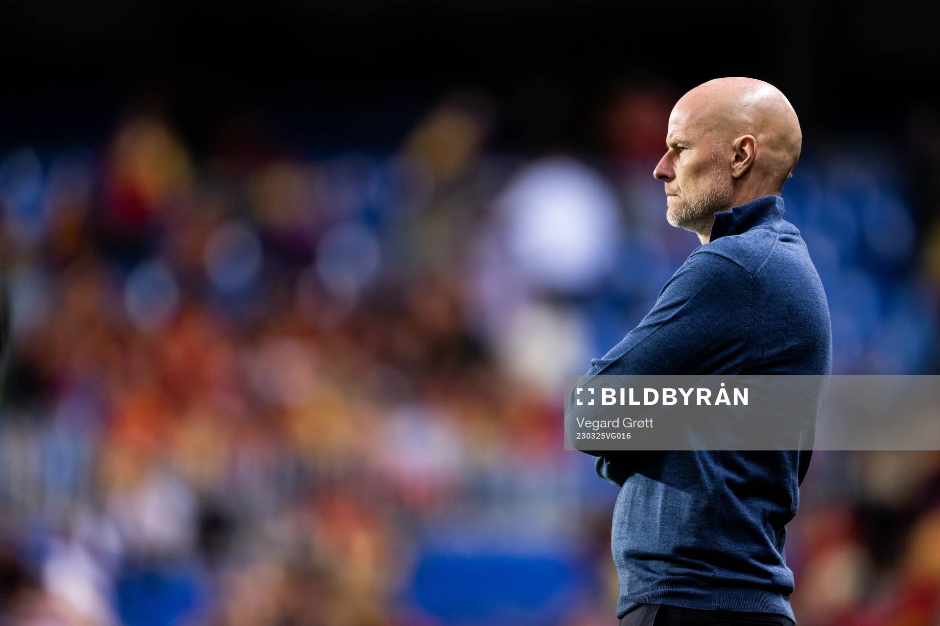 Head coach Ståle Solbakken of Norway