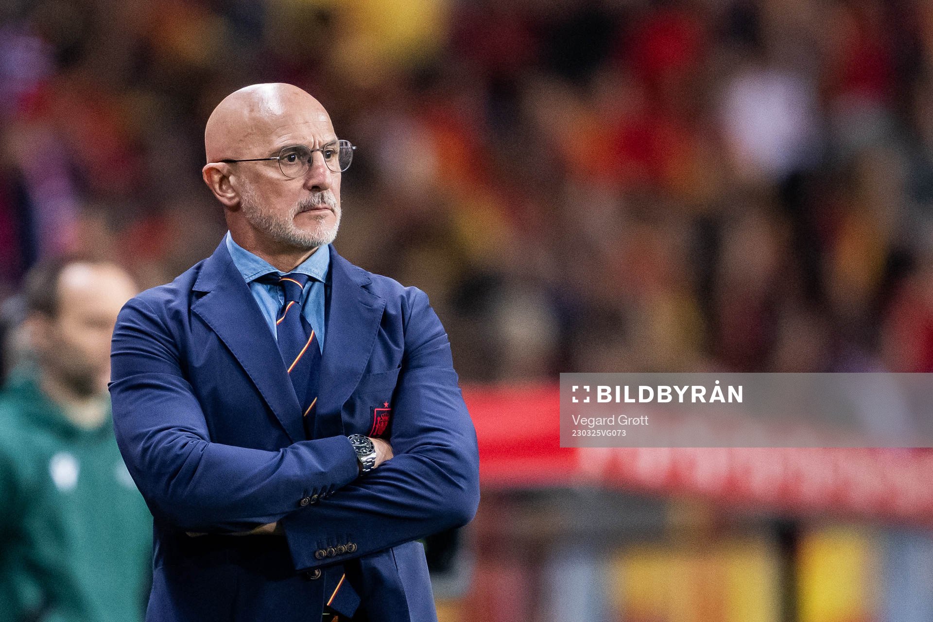 Head coach Luis de la Fuente of Spain