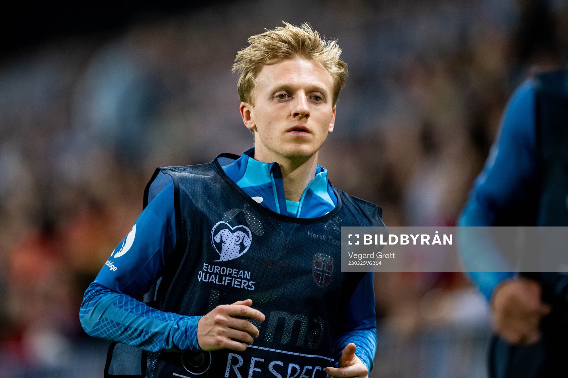 Mats Møller Dæhli of Norway warms up