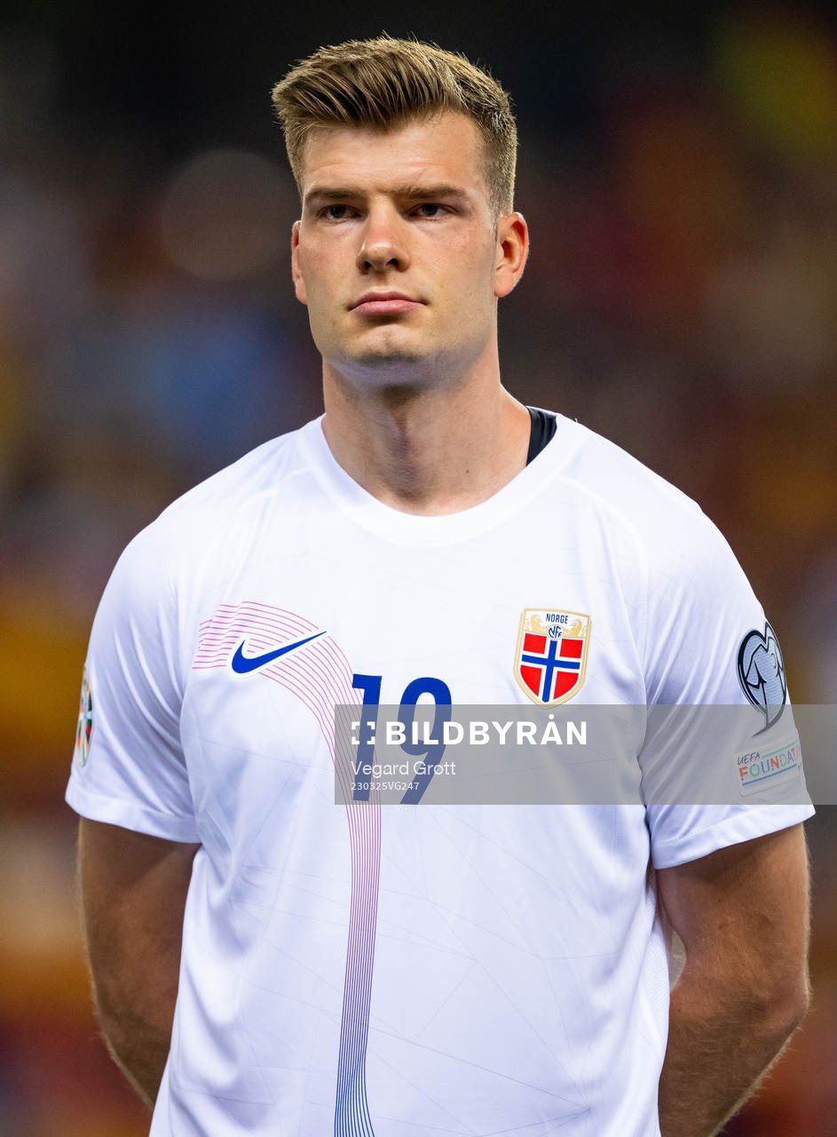 Alexander Sørloth of Norway