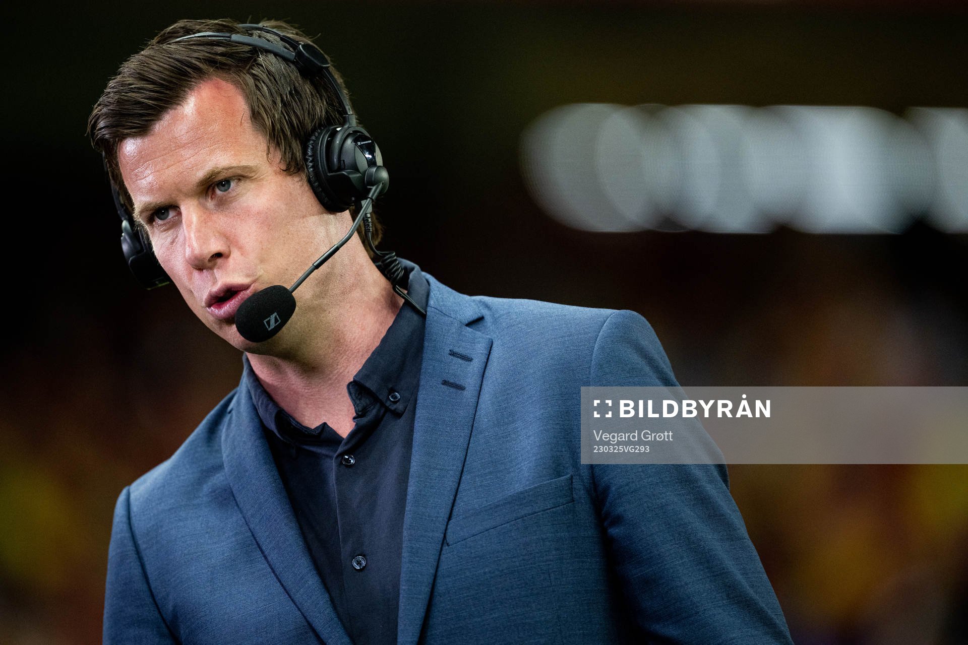 Jesper Mathisen, pundit of broadcaster TV 2