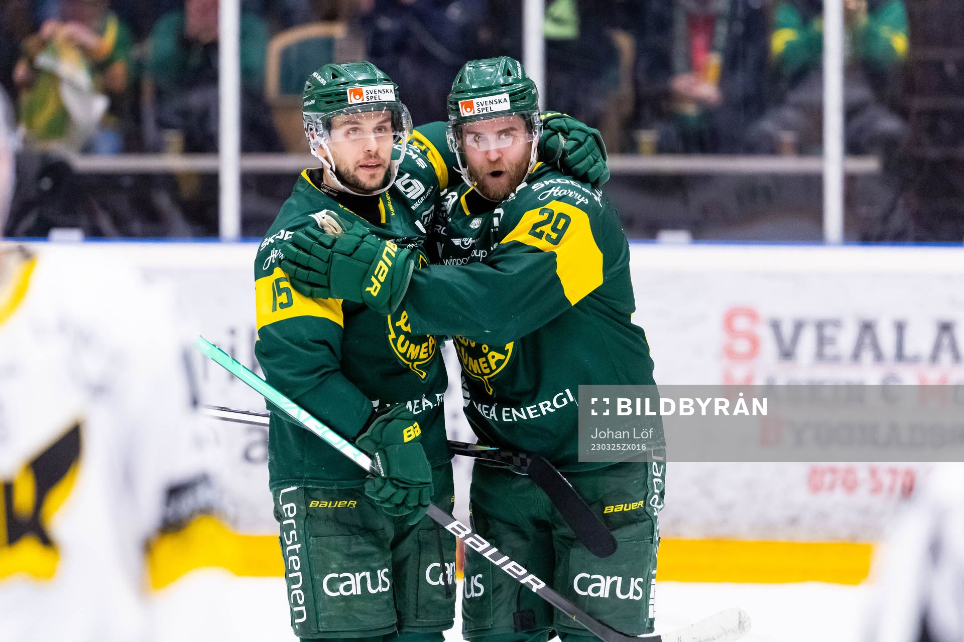 Björklövens Mattias Nörstebö och Alexander Wiklund