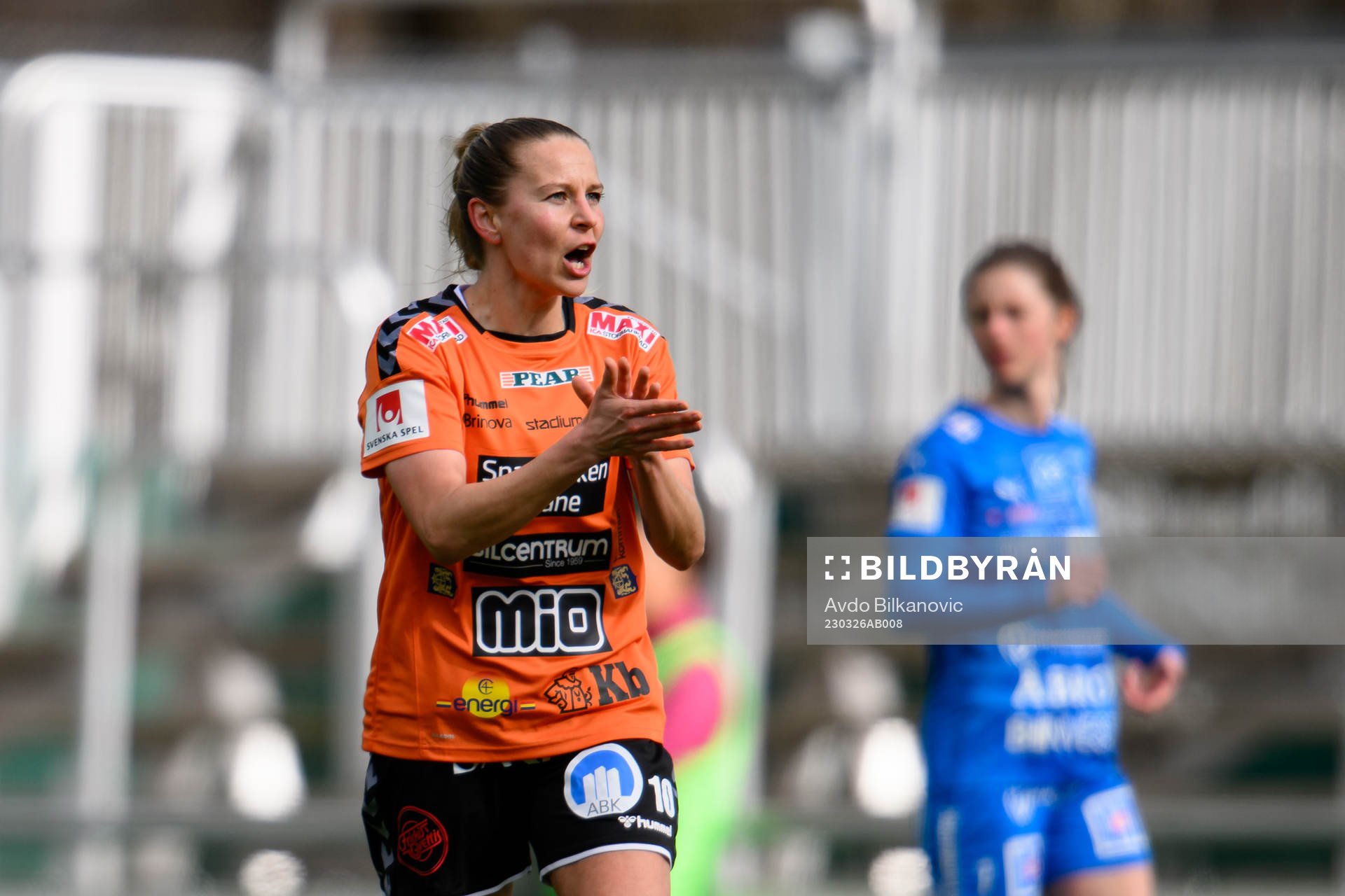 Kristianstads Emmi Alanen jublar