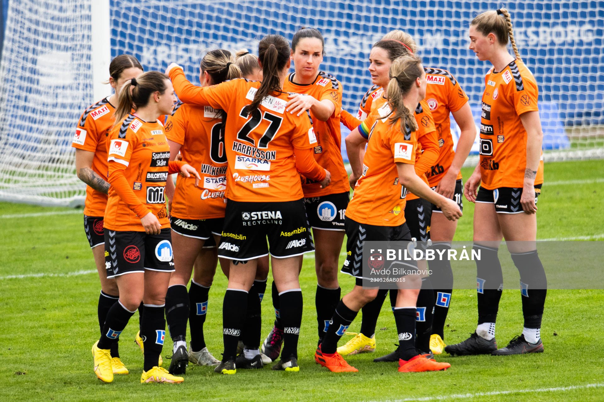 Kristianstads Emmi Alanen jublar