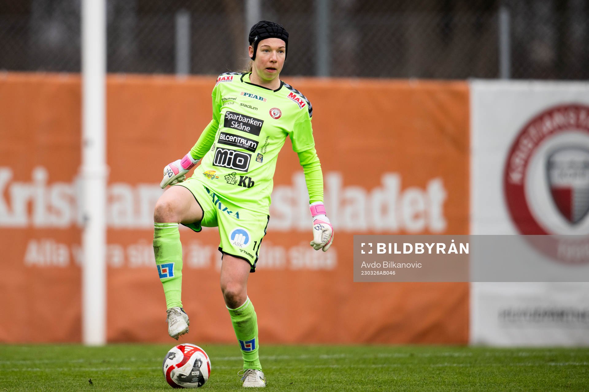 Kristianstads målvakt Melina Loeck
