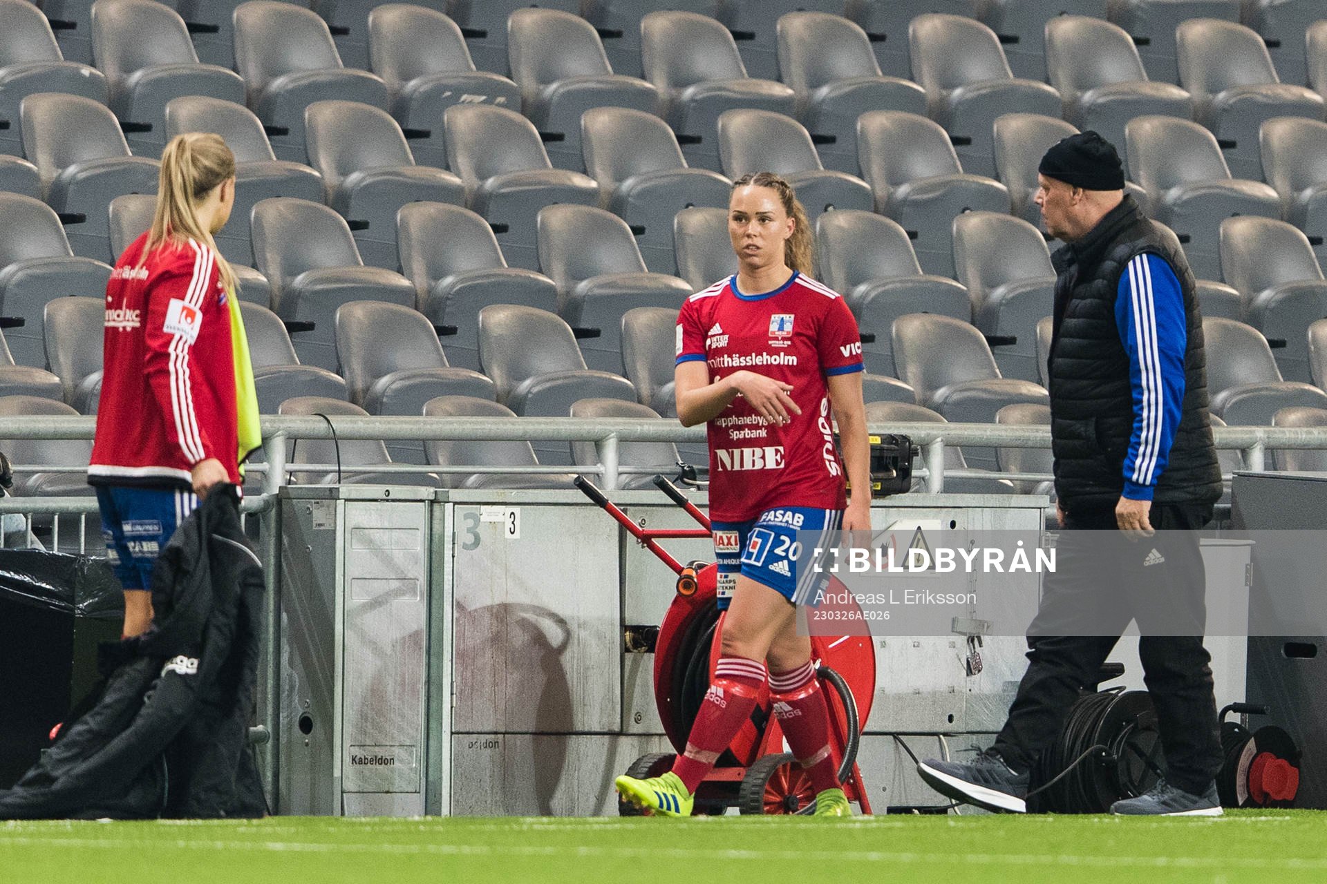 Vittsjös Hanna Ekengren får lämna planen