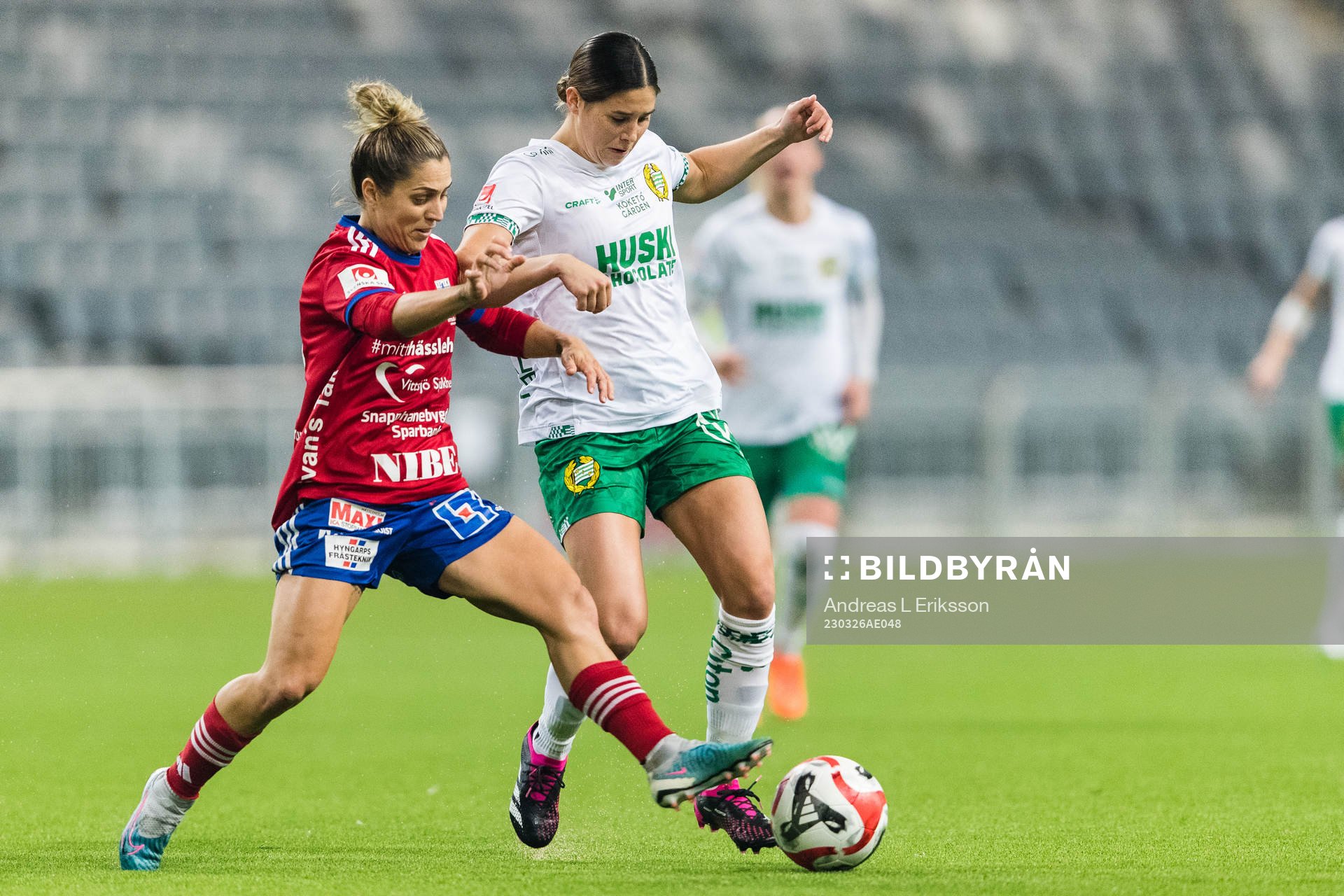 Vittsjös Katrina Gorry och Hammarbys Kyra Cooney-Cross