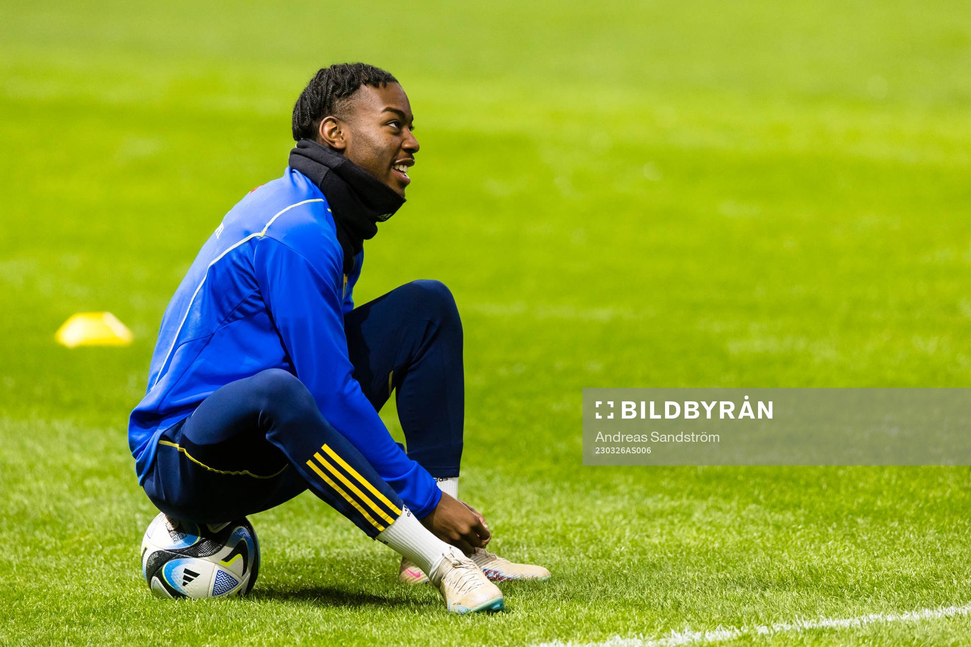 Anthony Elanga of Sweden