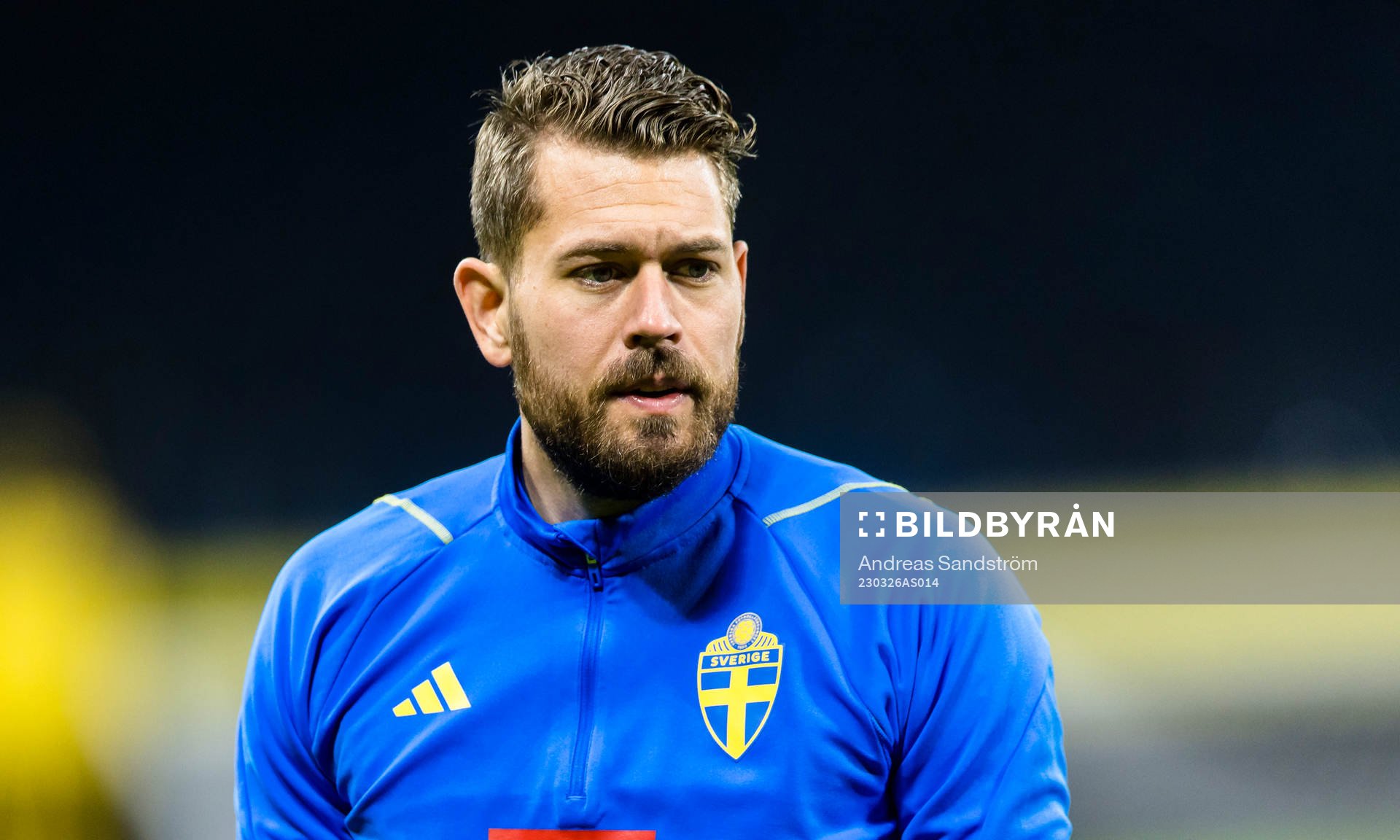 goalkeeper Kristoffer Nordfeldt of Sweden