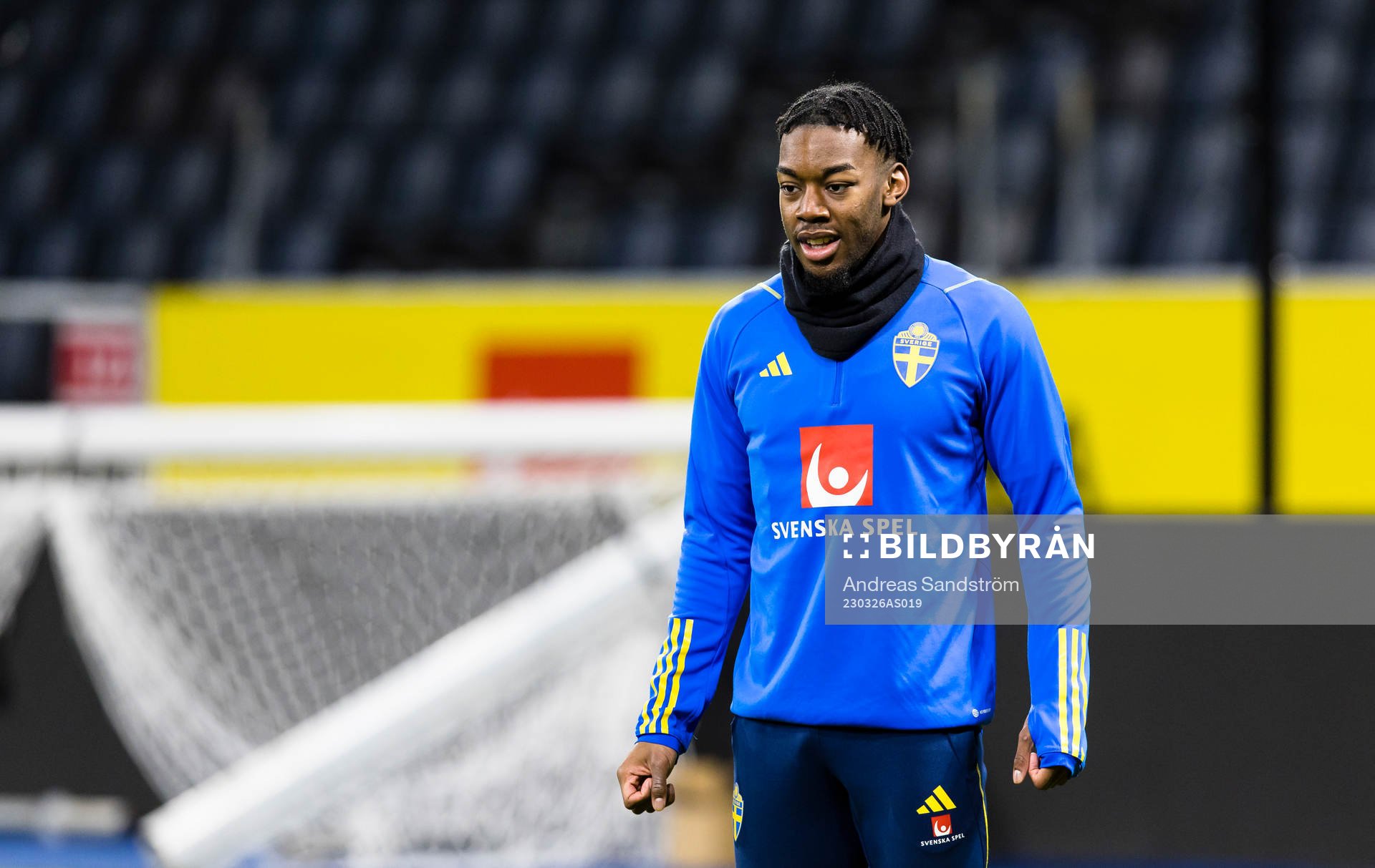 Anthony Elanga of Sweden