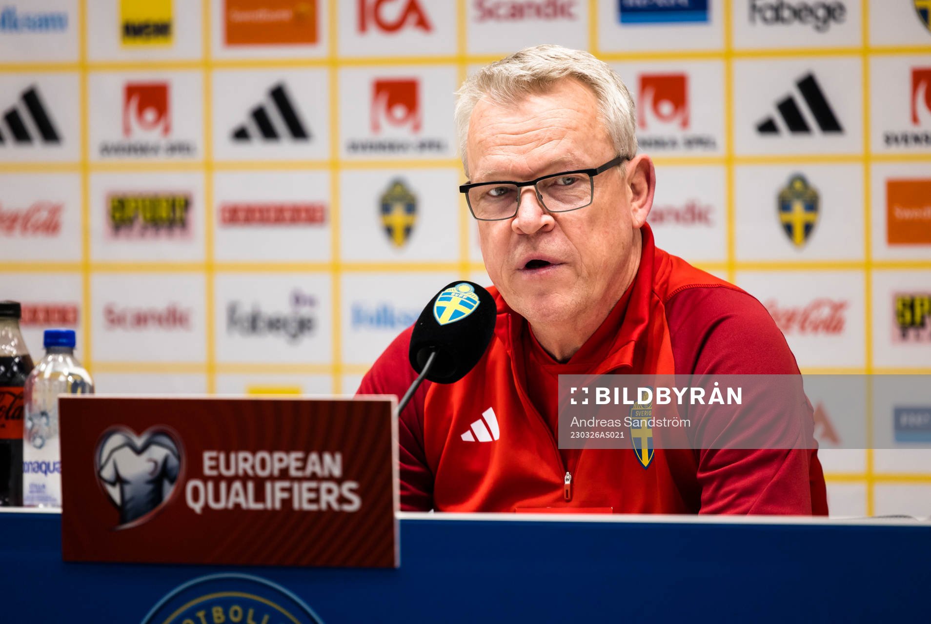 Head Coach Janne Andersson of Sweden