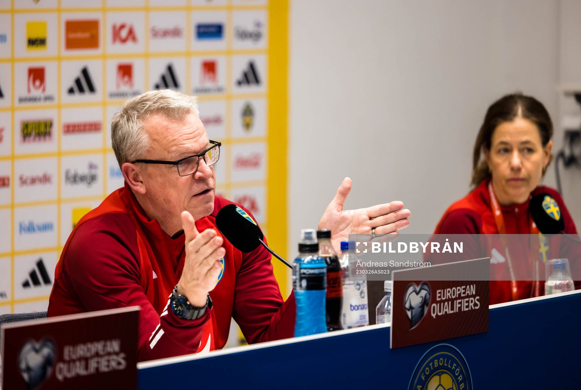 Head Coach Janne Andersson of Sweden
