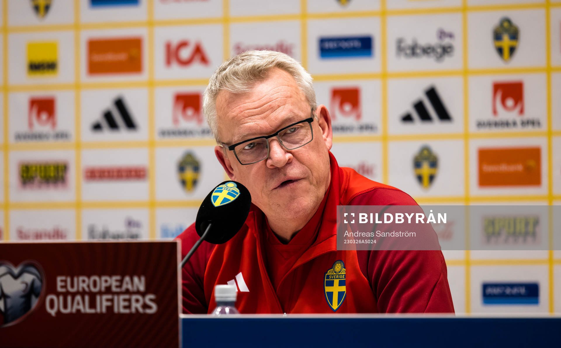 Head Coach Janne Andersson of Sweden