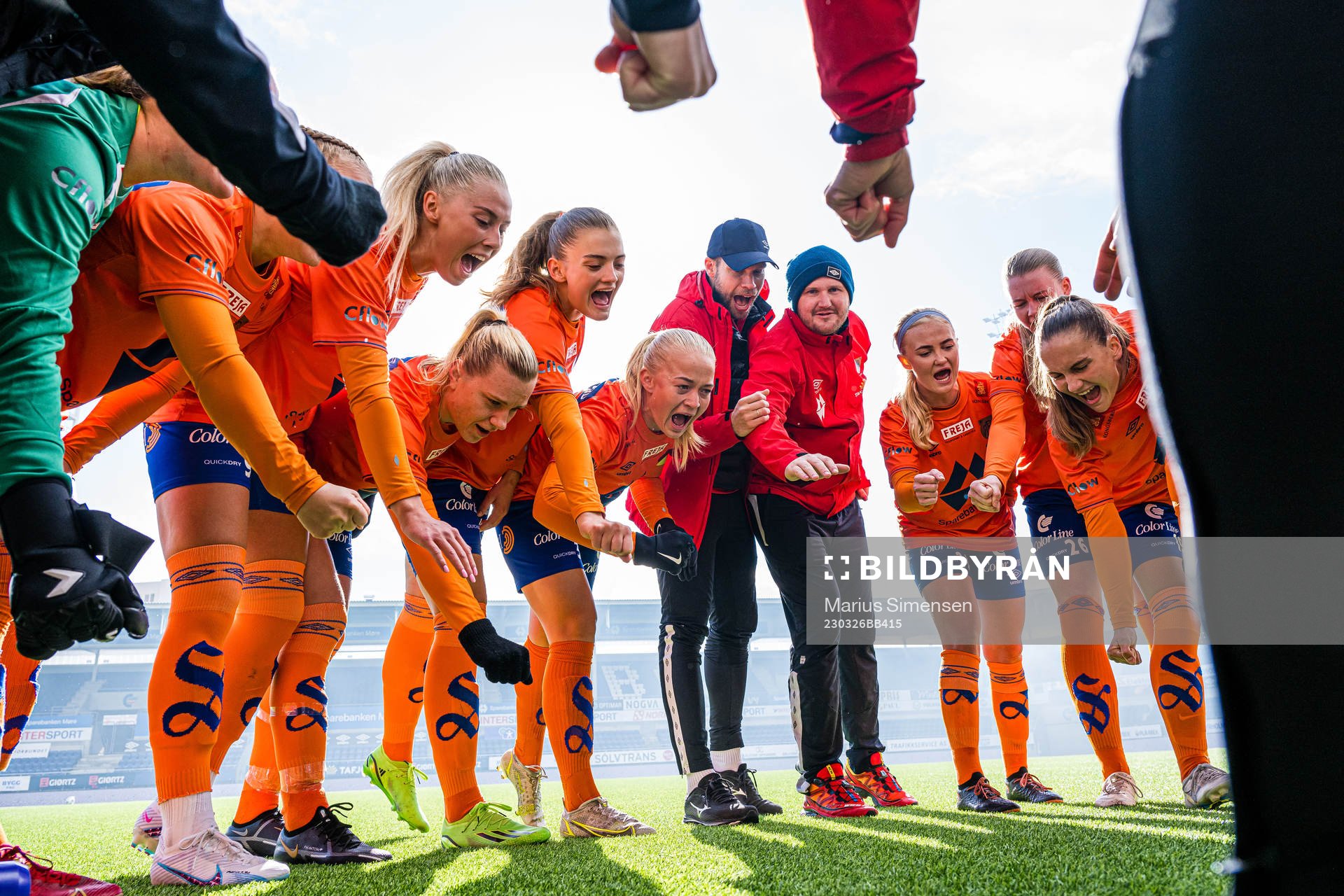 Daniela Dögg Gudnadottir, Linn Huseby, Guro Hammer Røn,
