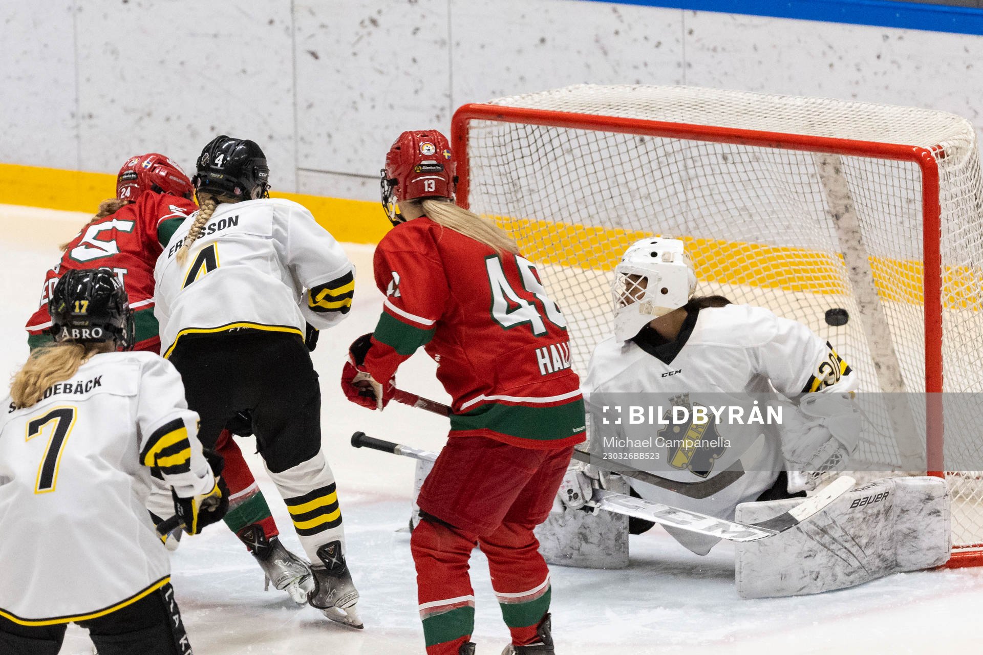 Modos Ebba Hedqvist gör 2-0 målet