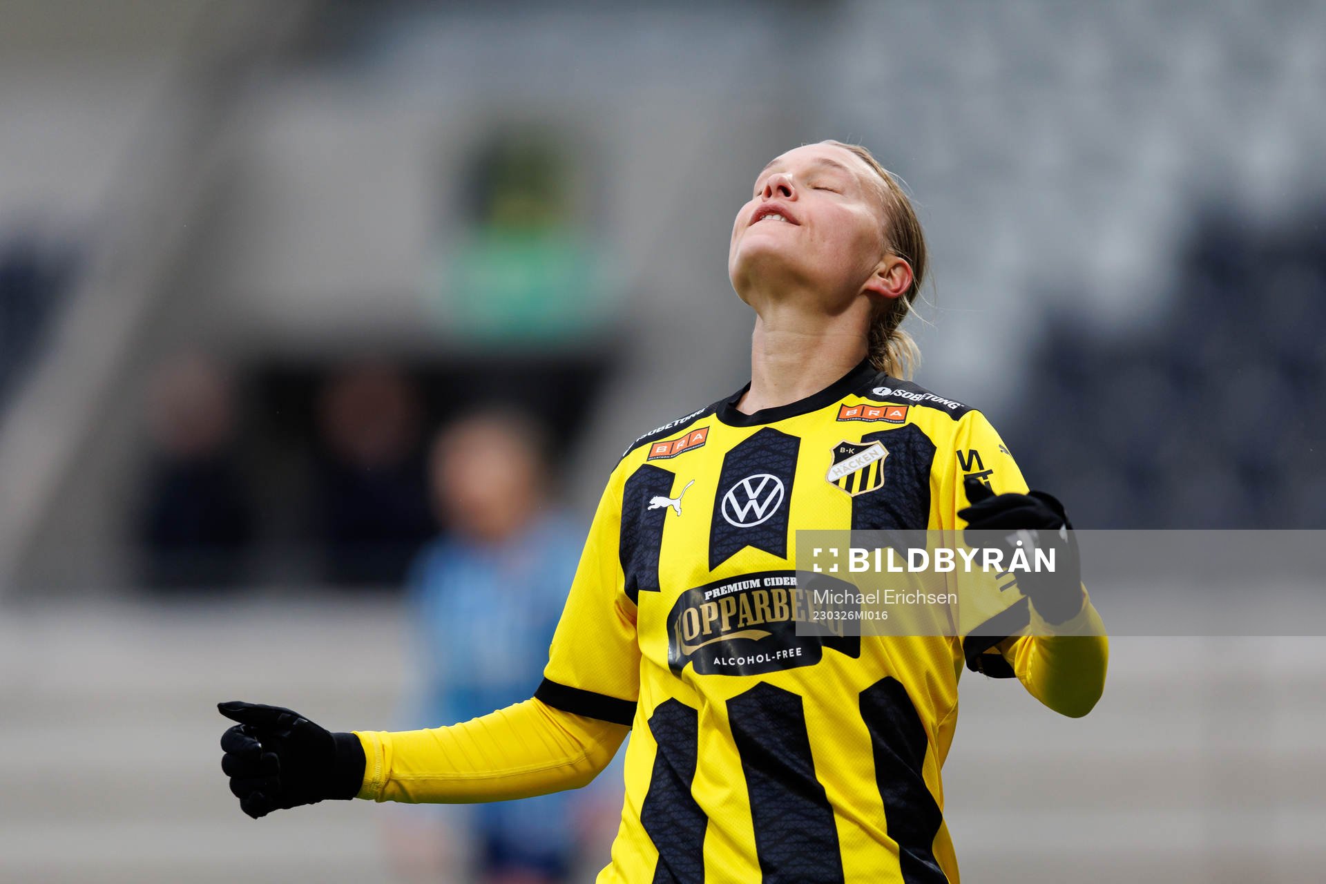 Häckens Stine Larsson deppar