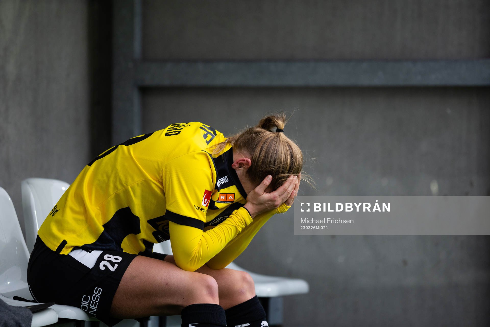 Häckens Anna Anvegård deppar