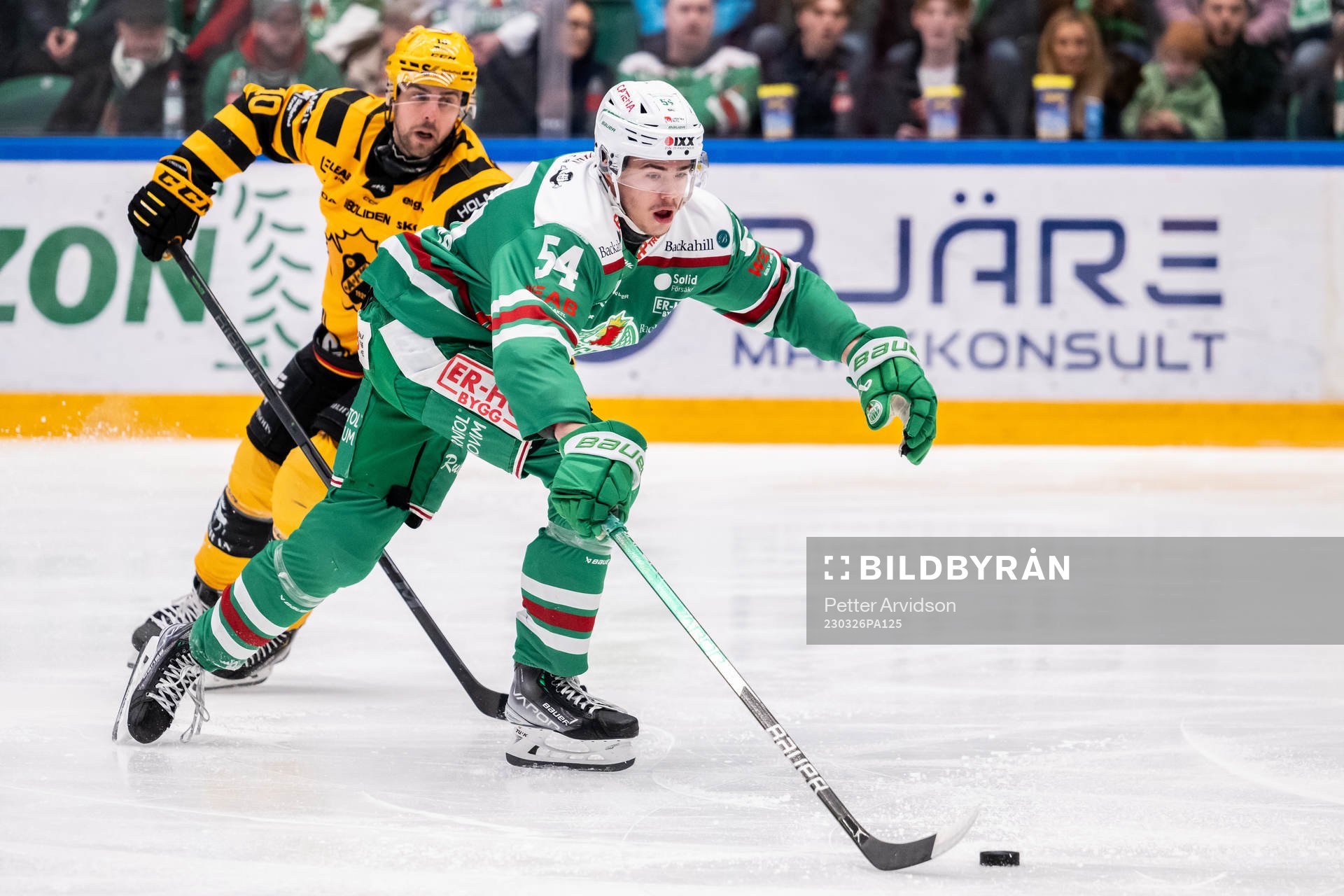 Rögles William Wallinder och Skellefteås Joakim Lindström