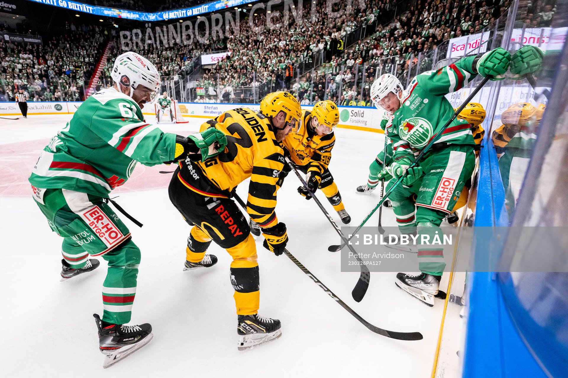 Rögles Ludvig Larsson och Oskar Stål-Lyrenäs mot