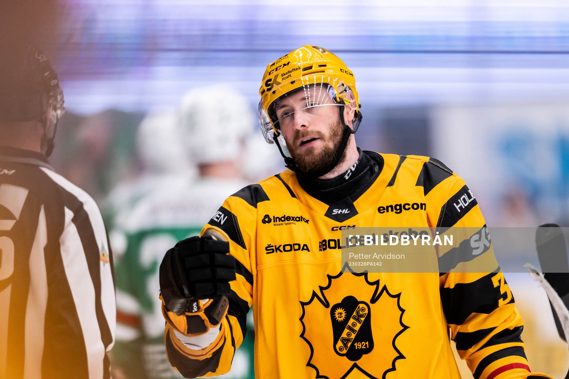 Skellefteås Tom Kühnhackl jublar