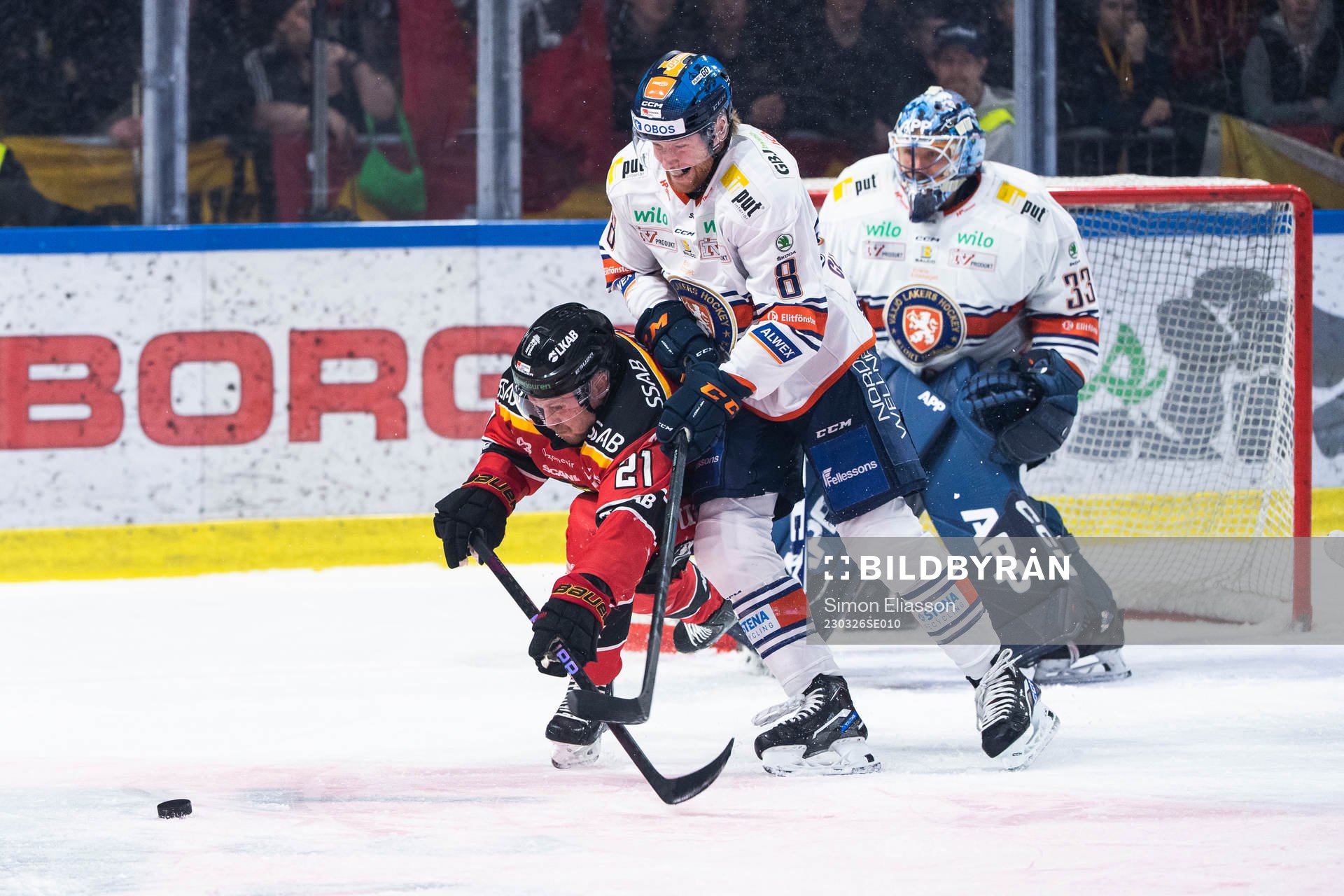 Luleås Juhani Tyrväinen och Växjös Ludvig Claesson