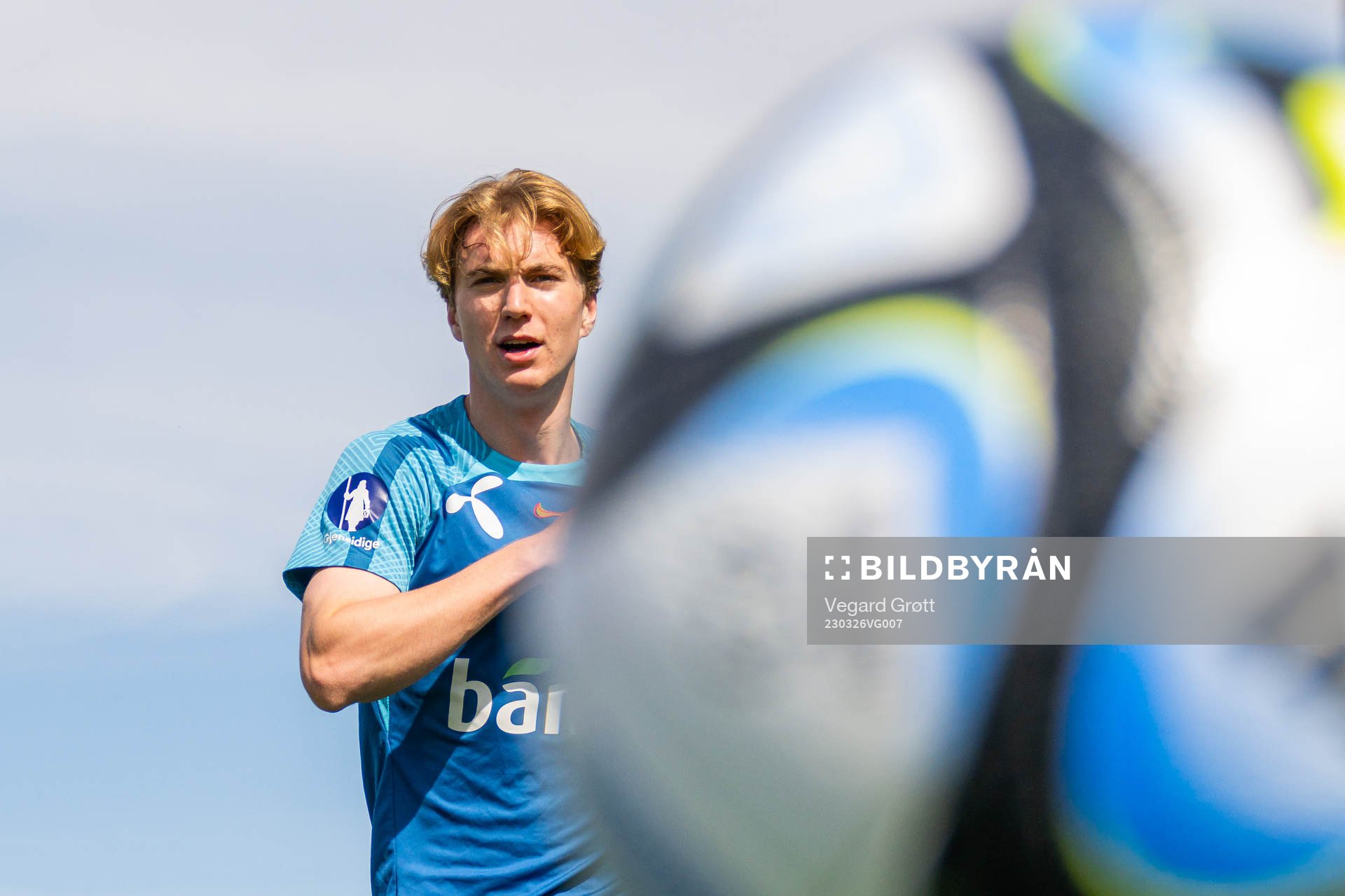 Kristian Thorstvedt of the Norwegian national football team