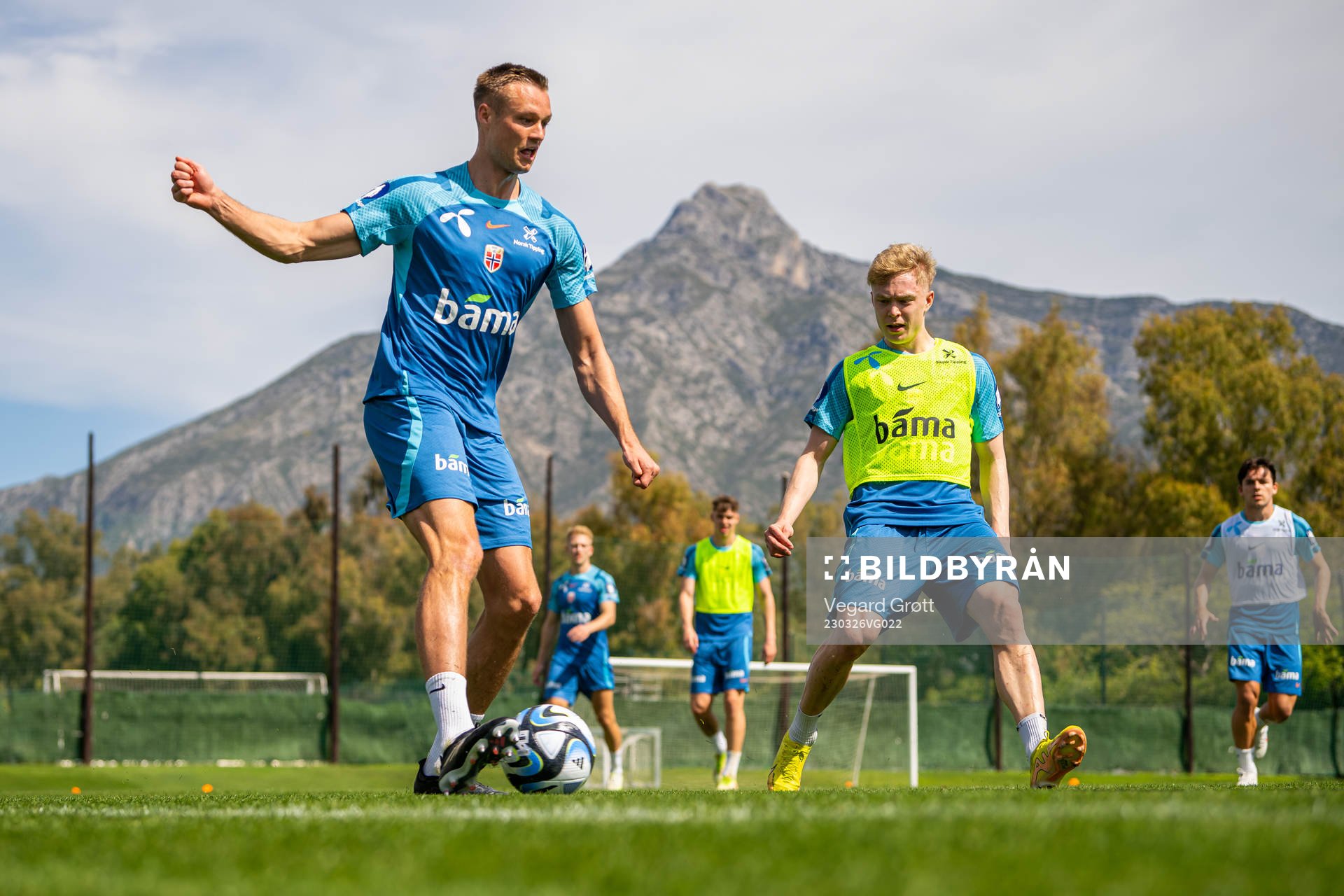 Stian Gregersen and Ola Brynhildsen of the Norwegian