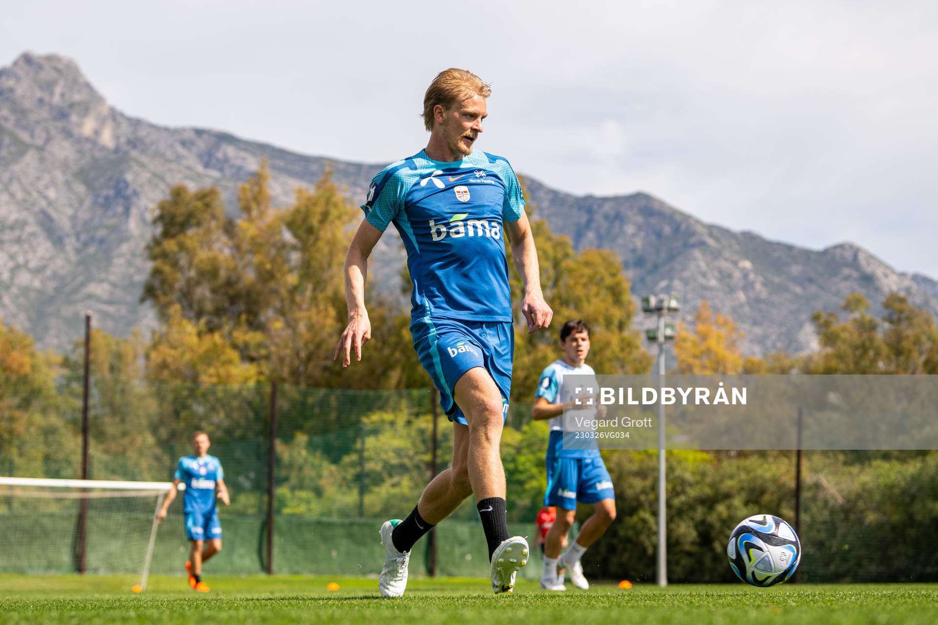 Morten Thorsby of the Norwegian national football team