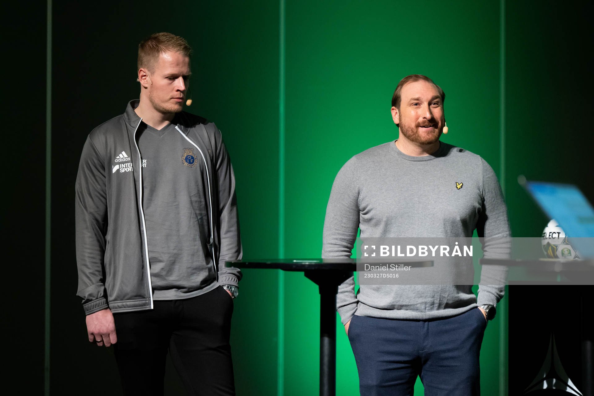Gefles Mikael Bengtsson och tränare Martin Rauschenberg