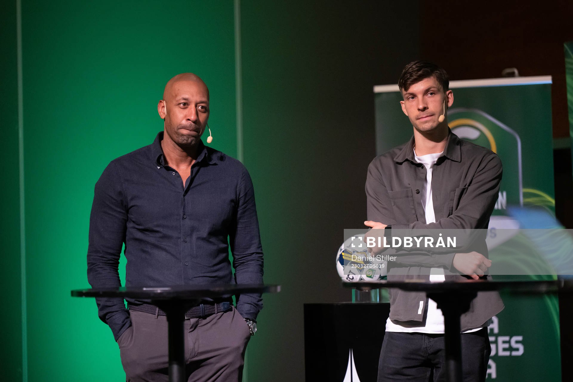Örgrytes tränare Jeffrey Aubynn och Daniel  Paulson
