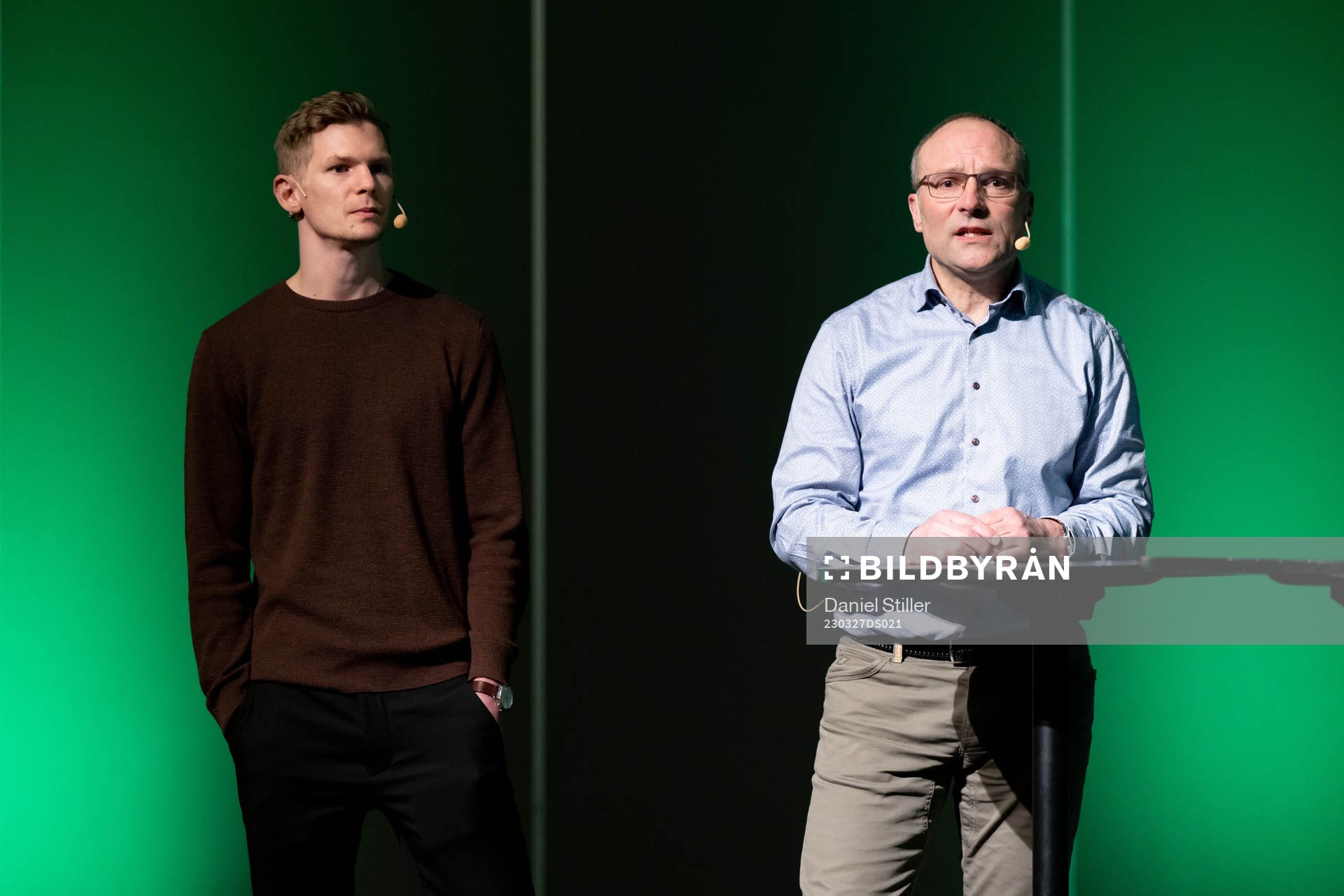 Trelleborgs Fritiof Björkén och tränare Per-Ola Ljung