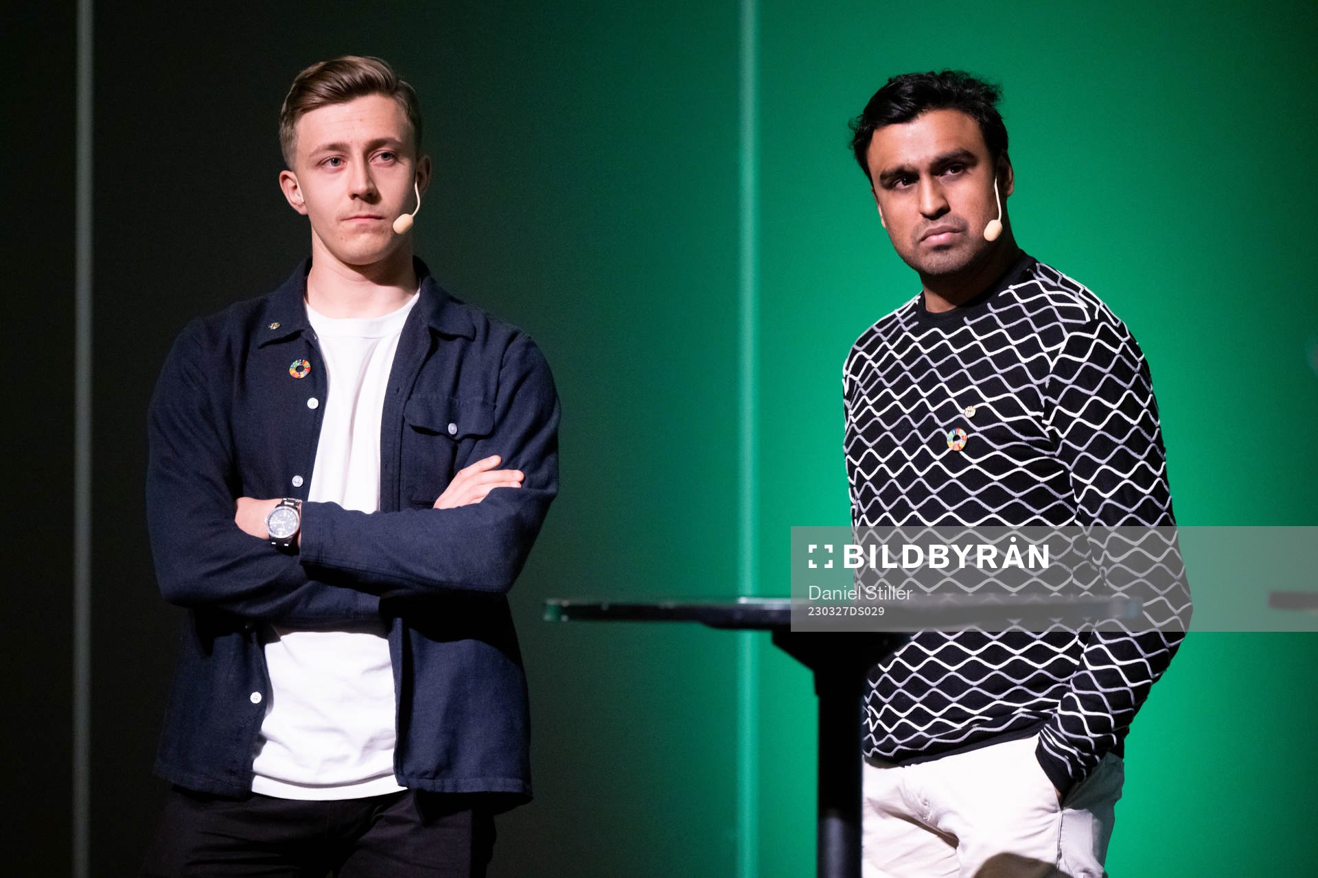Västerås Simon Gefvert och tränare Kalle Karlsson