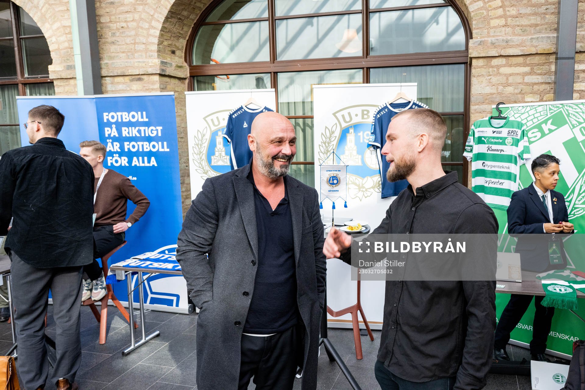Utsiktens tränare Bosko Orovic och spelaren Alexander