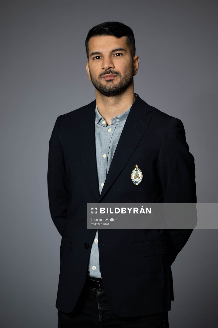 Eskilstunas tränare Jawad Al Jebouri