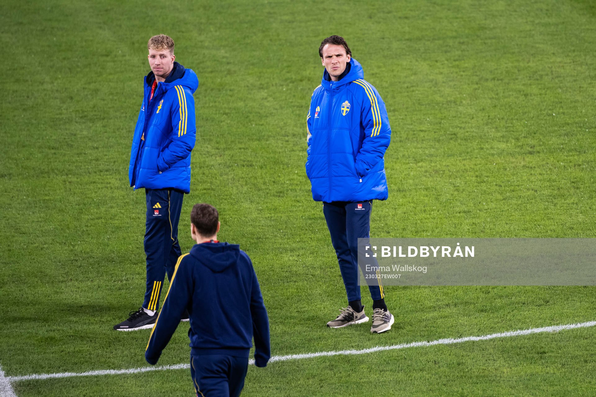 Samuel Gustafson and Albin Ekdal of Sweden