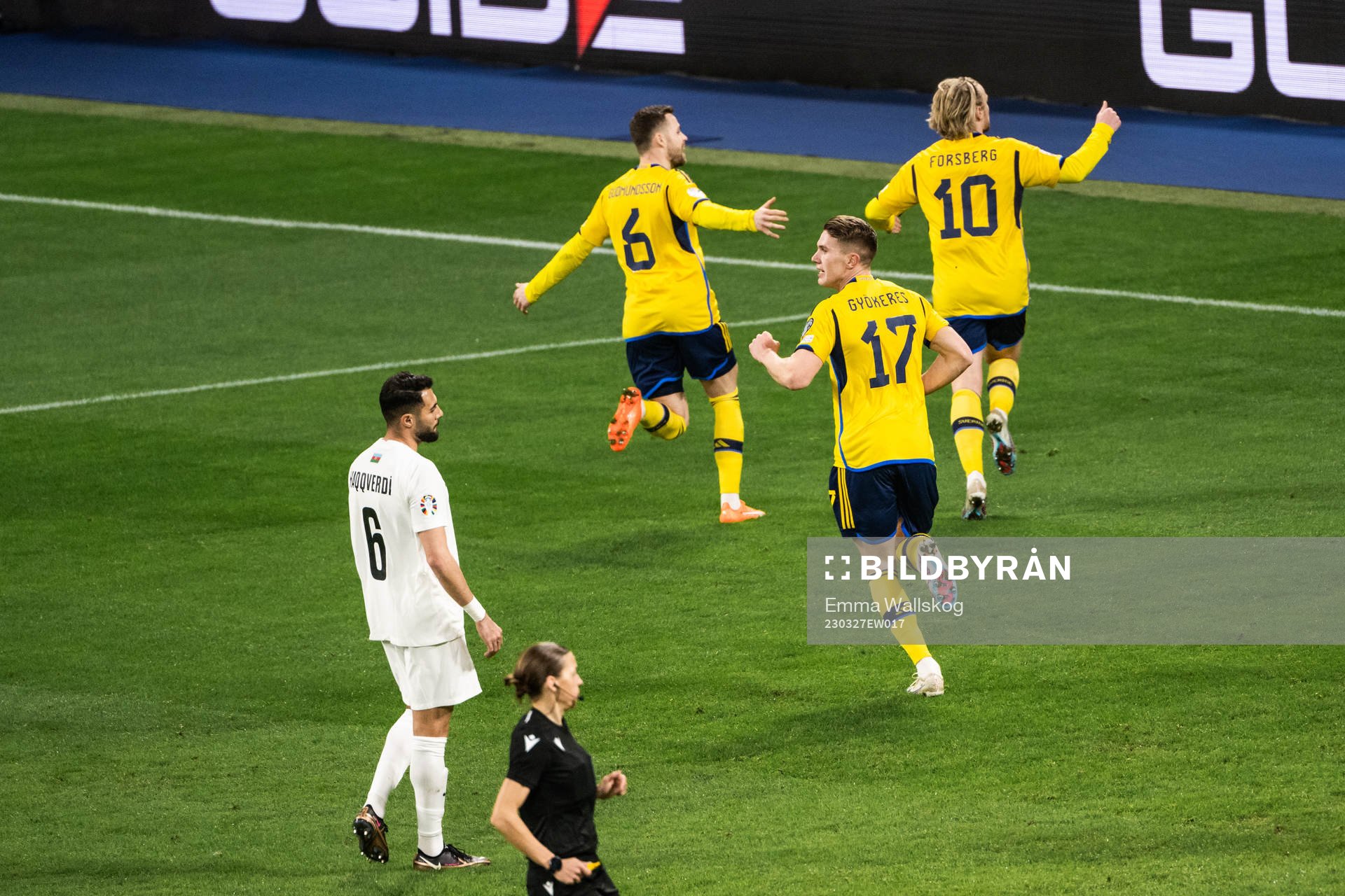 i230327 Gabriel Gudmundsson, Emil Forsberg and Viktor