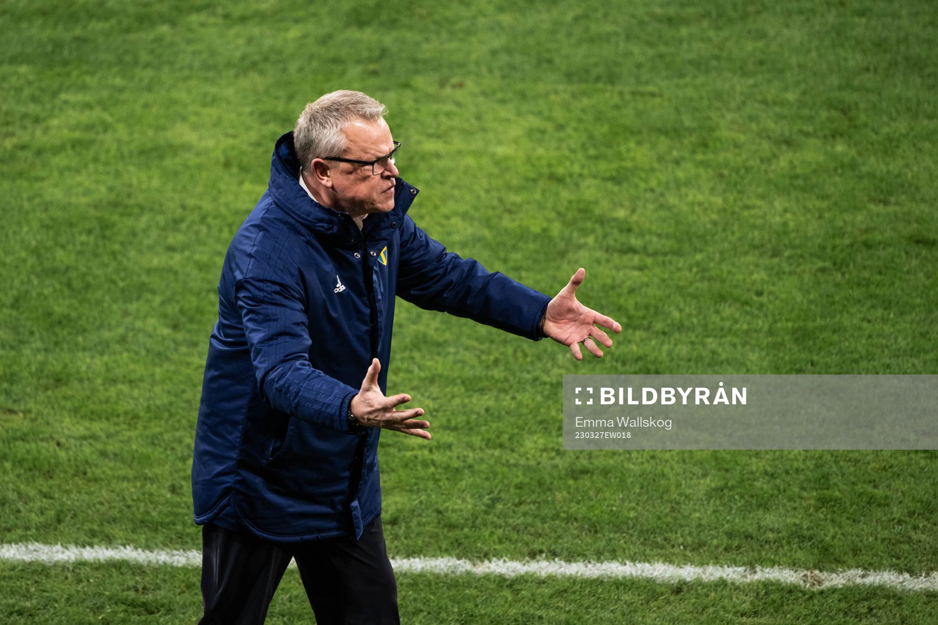 Head coach Janne Andersson of Sweden